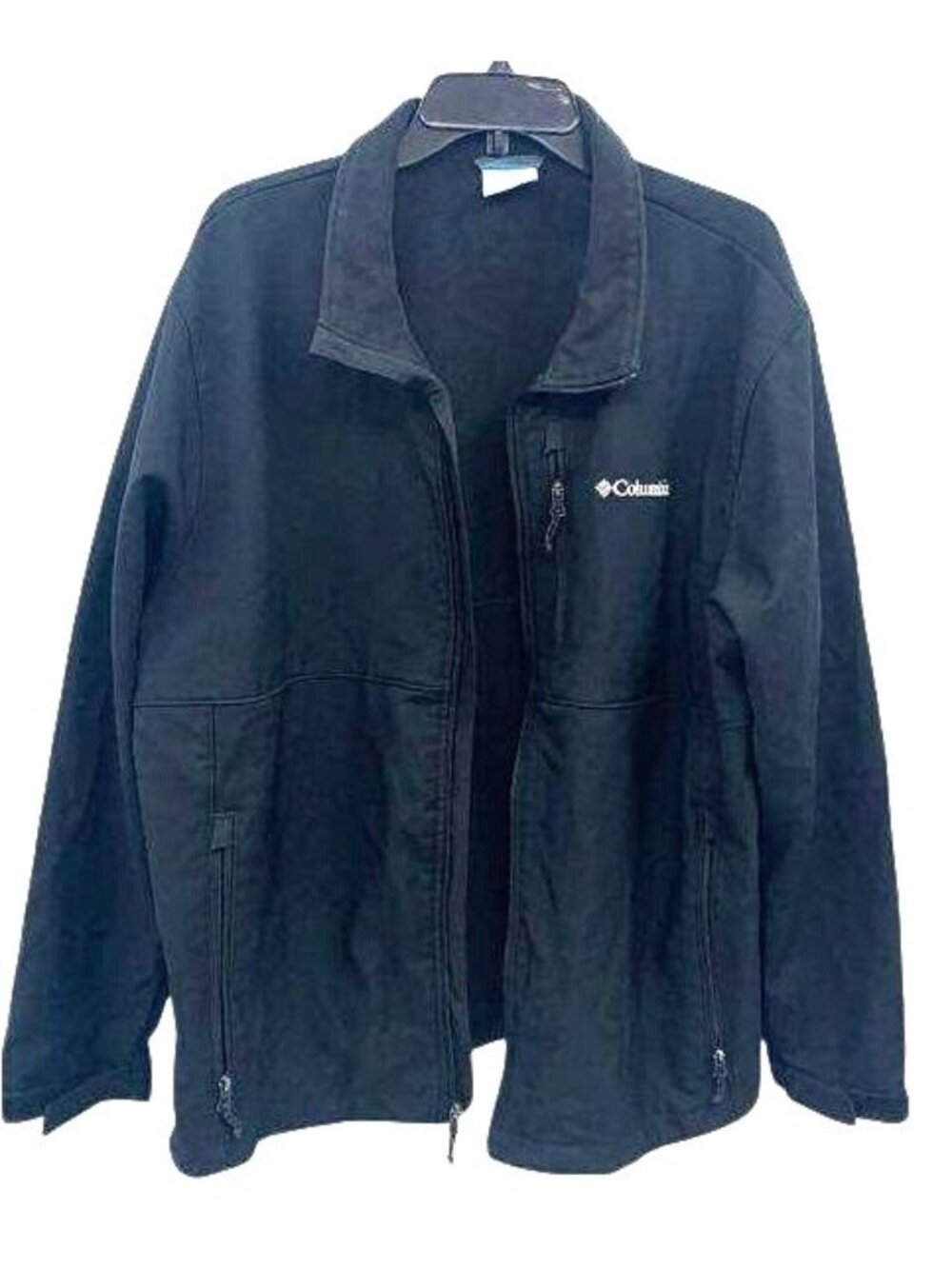 Columbia Men's Ascender Black Softshell Jacket Size 2X